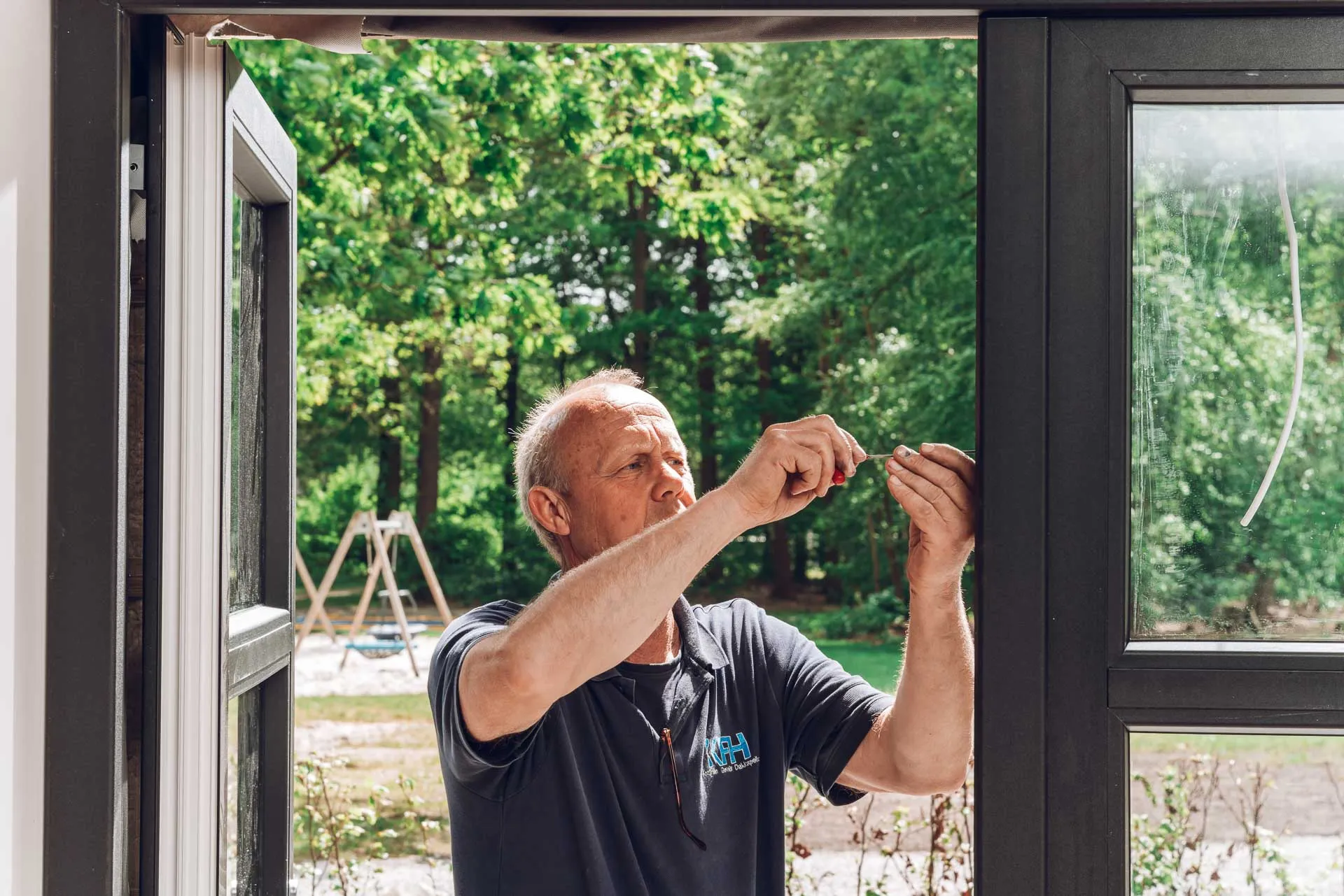 KKFH kunststof kozijnen afstellen