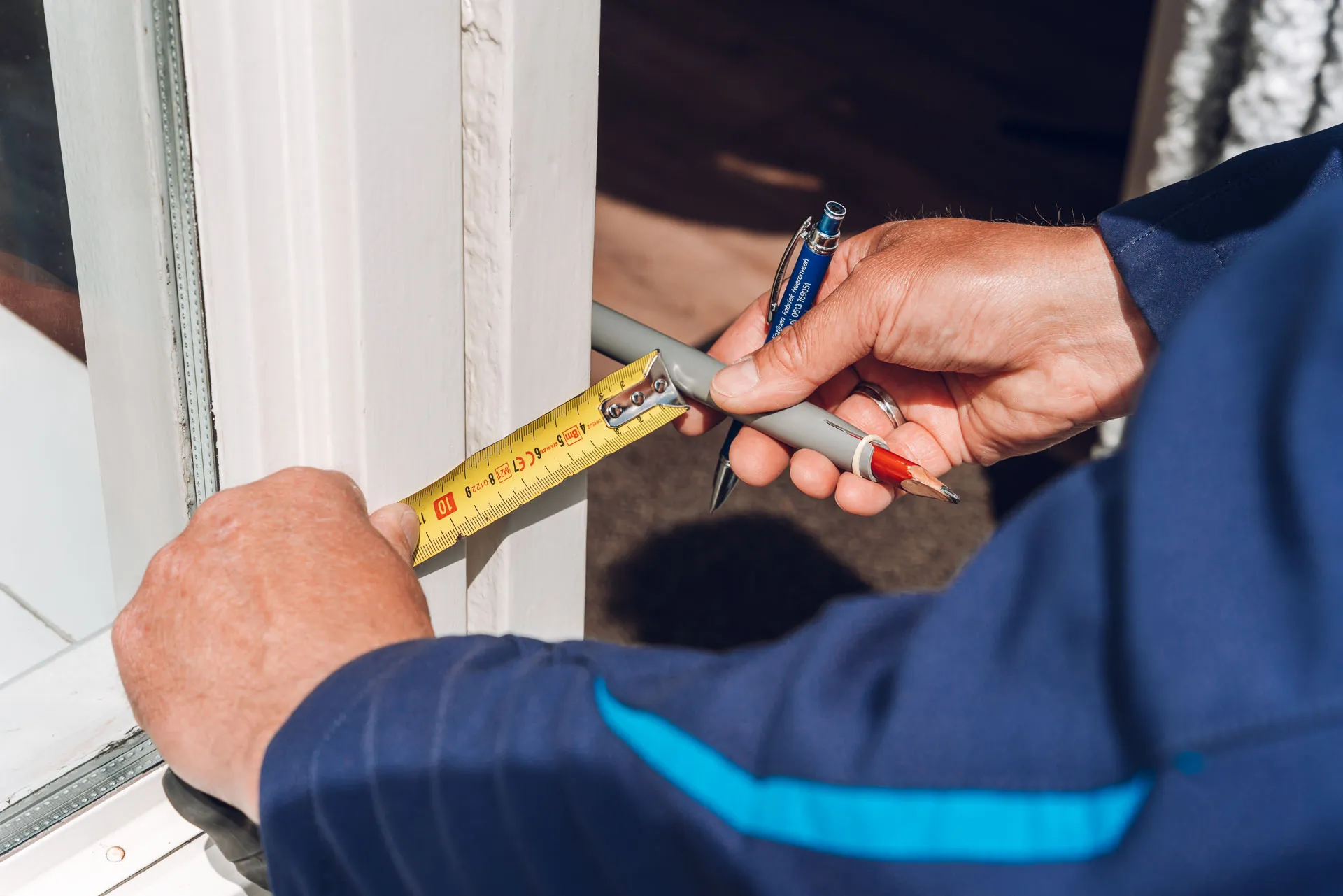 Houten kozijn inmeten voor vervangen KKFH